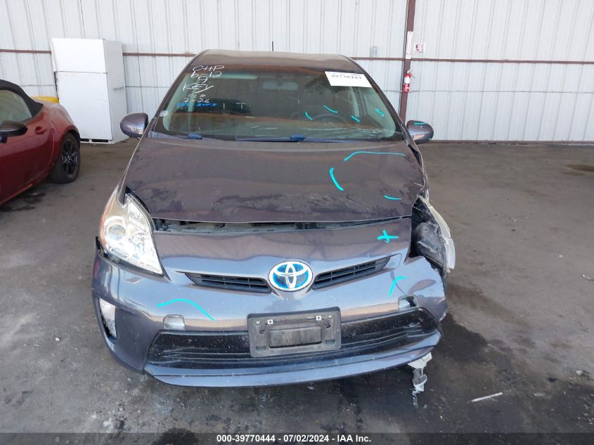 2015 Toyota Prius Two VIN: JTDKN3DUXF2000206 Lot: 39770444