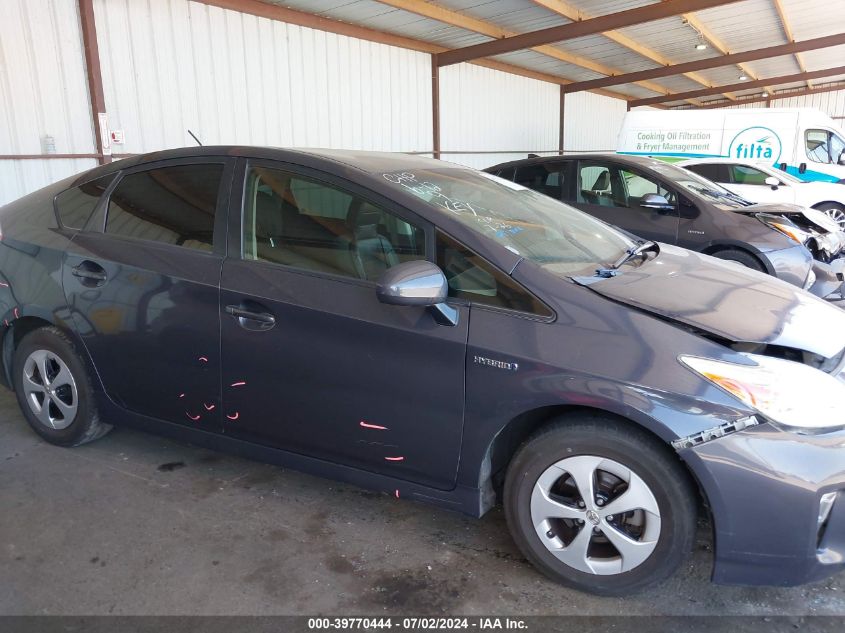 2015 Toyota Prius Two VIN: JTDKN3DUXF2000206 Lot: 39770444