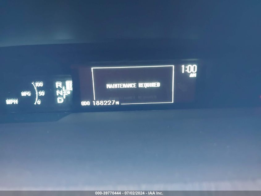 2015 Toyota Prius Two VIN: JTDKN3DUXF2000206 Lot: 39770444