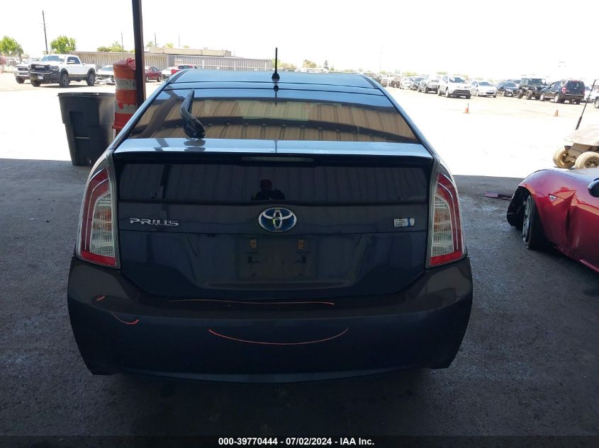 2015 Toyota Prius Two VIN: JTDKN3DUXF2000206 Lot: 39770444