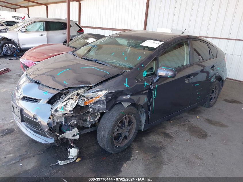 2015 Toyota Prius Two VIN: JTDKN3DUXF2000206 Lot: 39770444