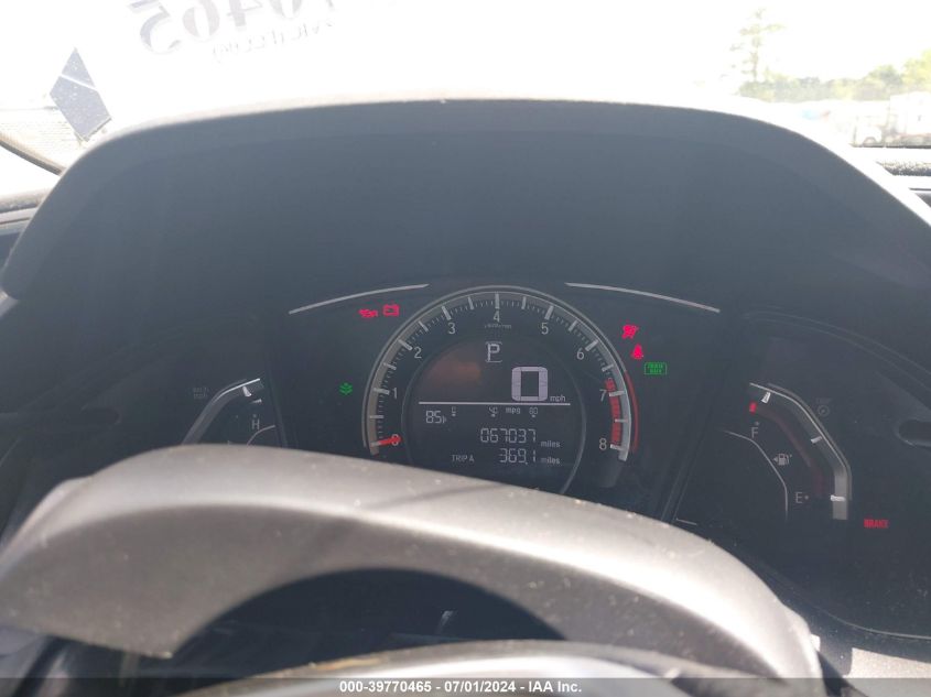 2018 Honda Civic Lx VIN: 2HGFC2F51JH602274 Lot: 39770465