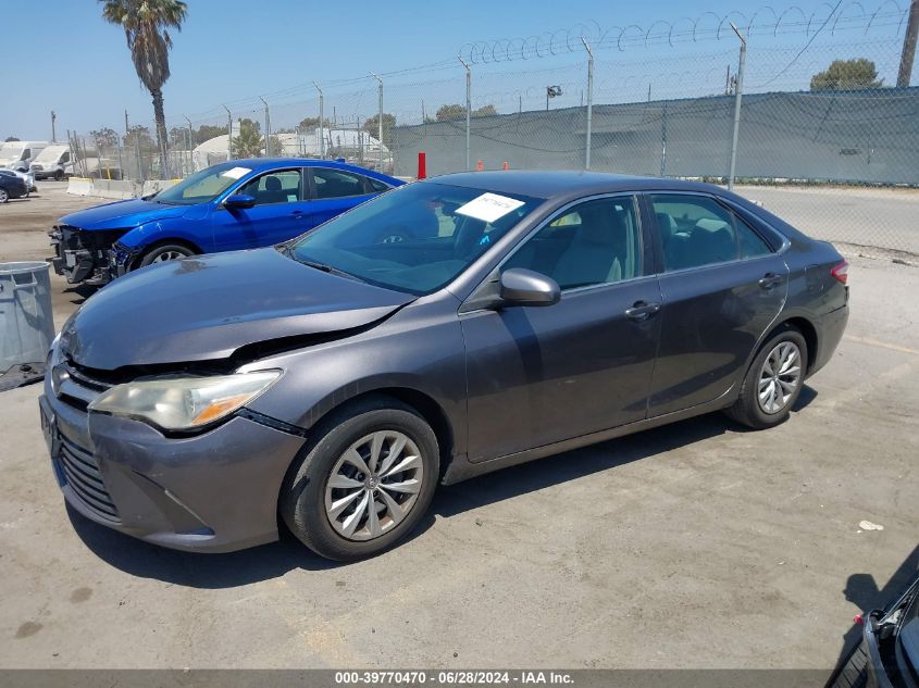 2016 Toyota Camry Le VIN: 4T4BF1FK4GR545760 Lot: 39770470