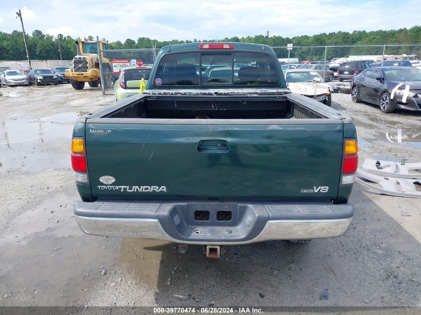 2002 Toyota Tundra Sr5 V8 VIN: 5TBRT34172S283346 Lot: 39770474