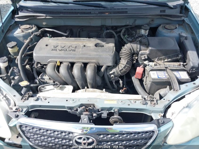 2005 Toyota Corolla Le VIN: 1NXBR32E35Z455607 Lot: 39770494