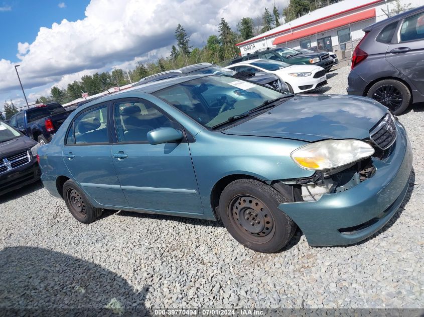2005 Toyota Corolla Le VIN: 1NXBR32E35Z455607 Lot: 39770494