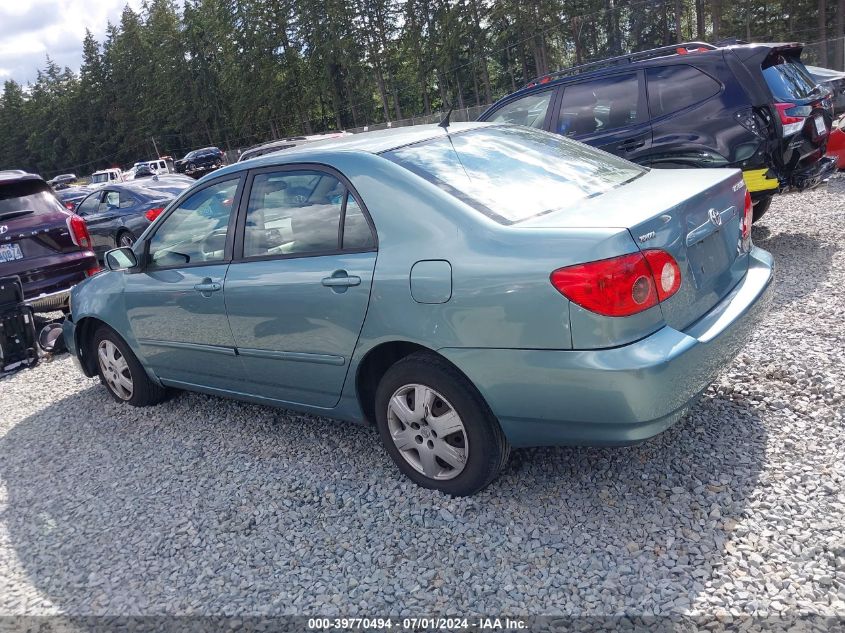 2005 Toyota Corolla Le VIN: 1NXBR32E35Z455607 Lot: 39770494