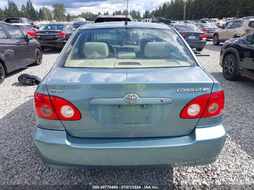 2005 Toyota Corolla Le VIN: 1NXBR32E35Z455607 Lot: 39770494