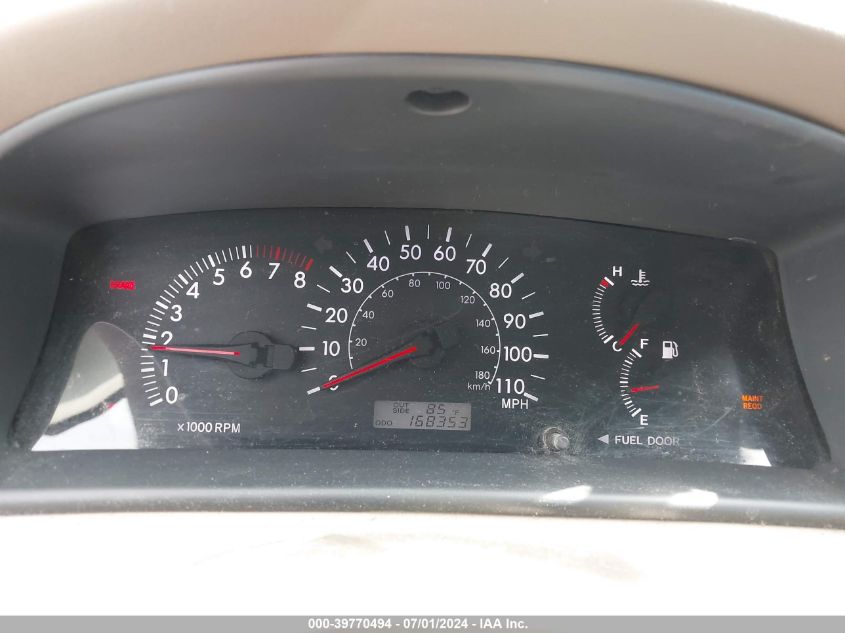 2005 Toyota Corolla Le VIN: 1NXBR32E35Z455607 Lot: 39770494