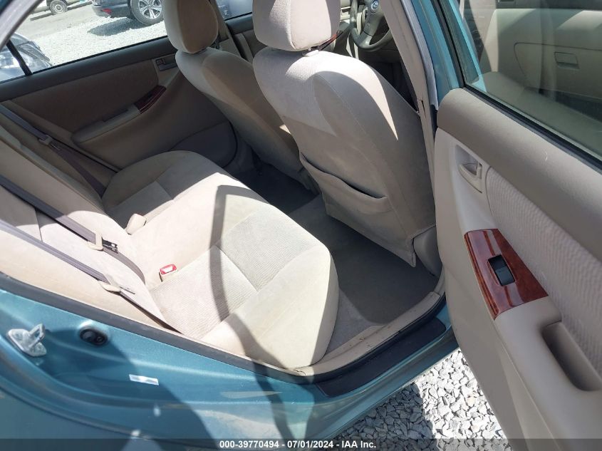 2005 Toyota Corolla Le VIN: 1NXBR32E35Z455607 Lot: 39770494