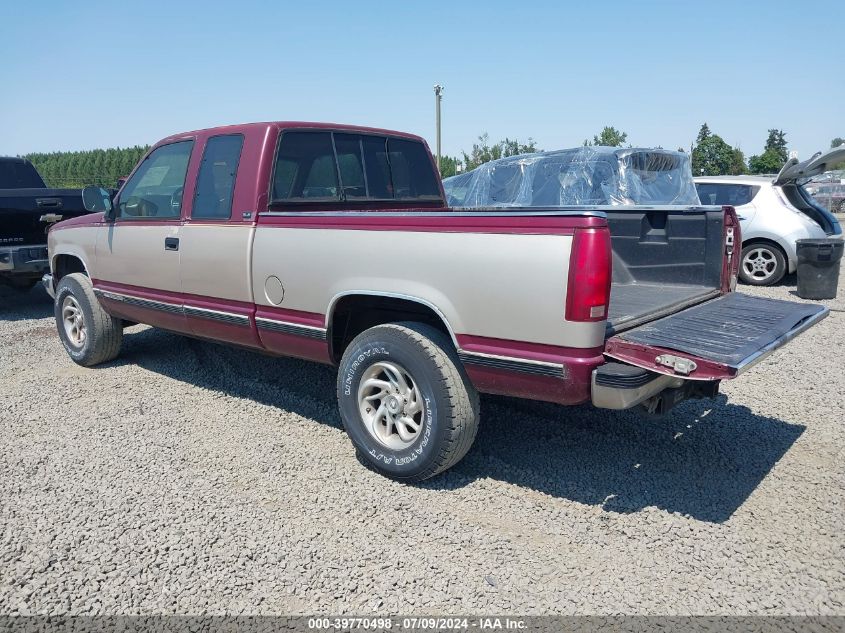 1993 GMC Sierra K2500 VIN: 2GTFK29K5P1527017 Lot: 39770498