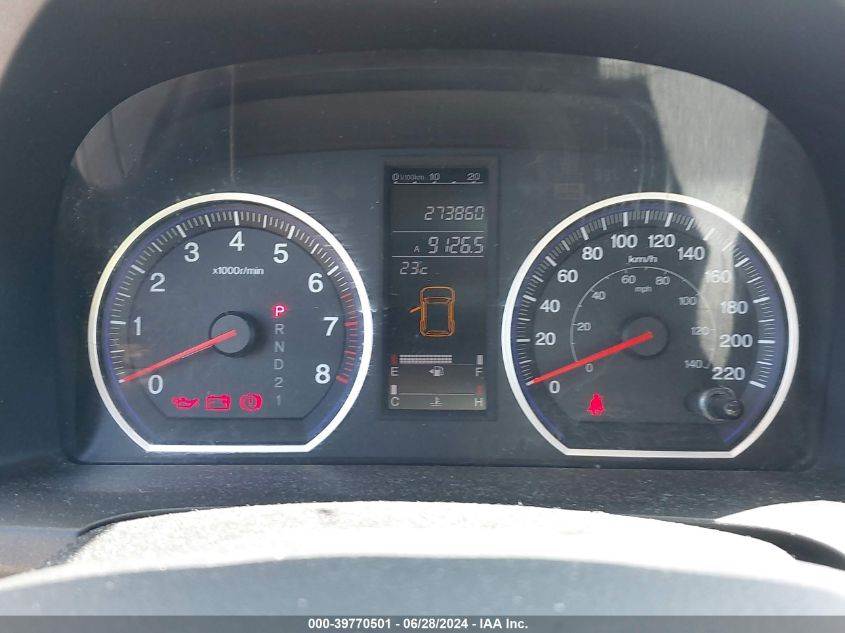 2009 Honda Cr-V Ex-L VIN: 5J6RE48769L804942 Lot: 39770501