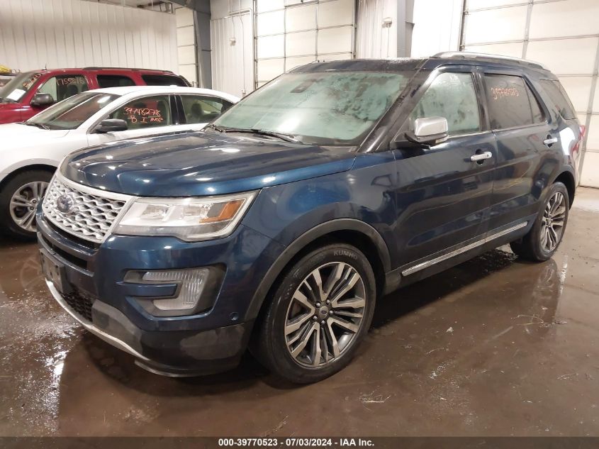 1FM5K8HT7HGD88632 2017 FORD EXPLORER - Image 2