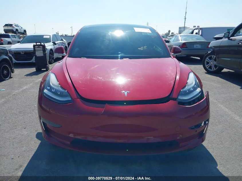 2019 Tesla Model 3 Long Range/Mid Range/Standard Range/Standard Range Plus VIN: 5YJ3E1EA5KF527798 Lot: 39770529