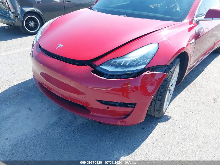 2019 Tesla Model 3 Long Range/Mid Range/Standard Range/Standard Range Plus VIN: 5YJ3E1EA5KF527798 Lot: 39770529