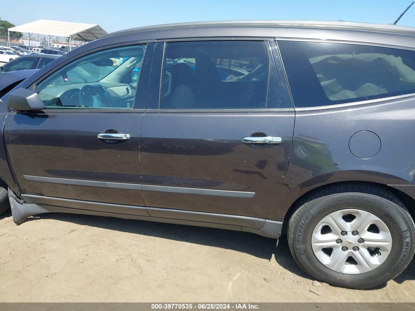 2016 Chevrolet Traverse Ls VIN: 1GNKRFKD6GJ235239 Lot: 39770535
