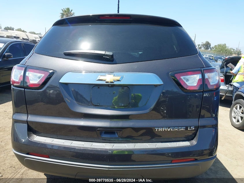 2016 Chevrolet Traverse Ls VIN: 1GNKRFKD6GJ235239 Lot: 39770535