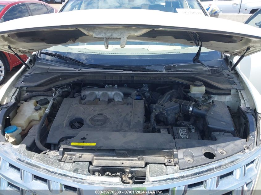 2005 Nissan Murano S VIN: JN8AZ08T75W305108 Lot: 39770539