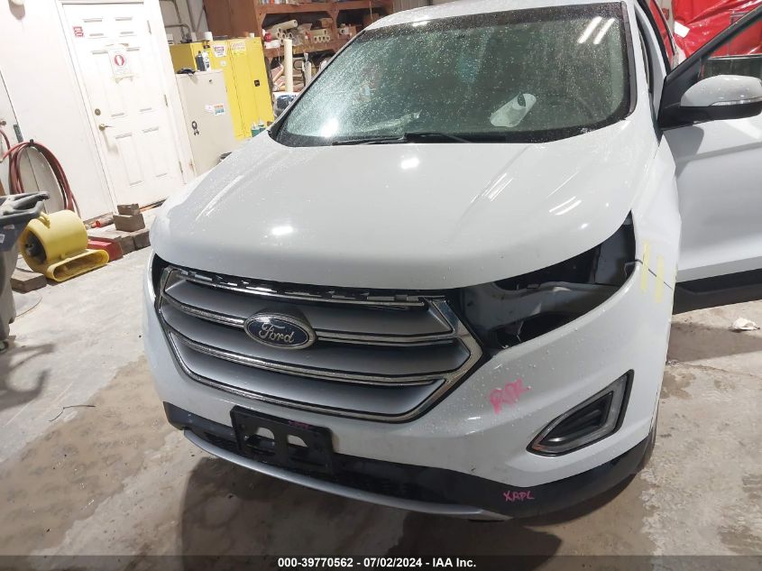 2016 Ford Edge Sel VIN: 2FMPK4J91GBB66903 Lot: 39770562