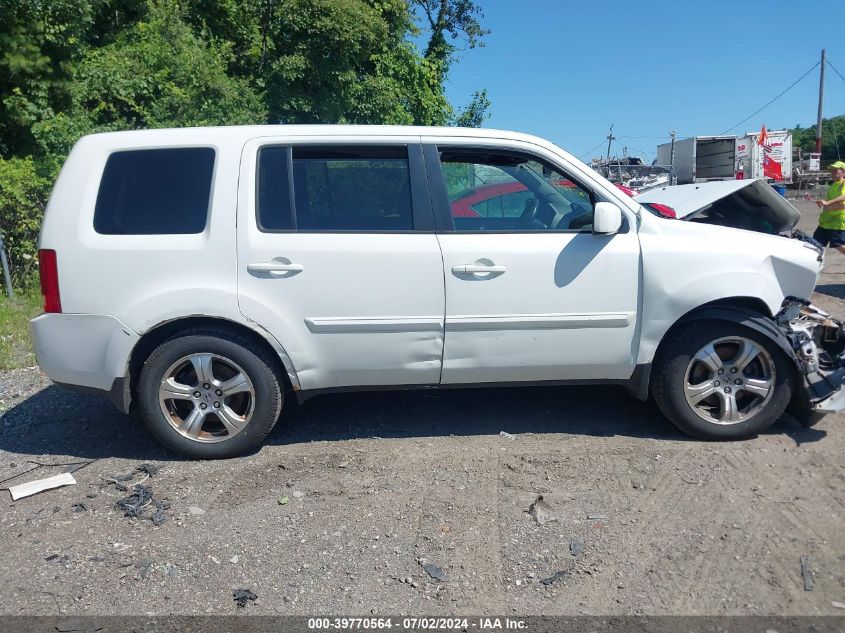 2013 Honda Pilot Exln VIN: 5FNYF4H70DB015809 Lot: 39770564