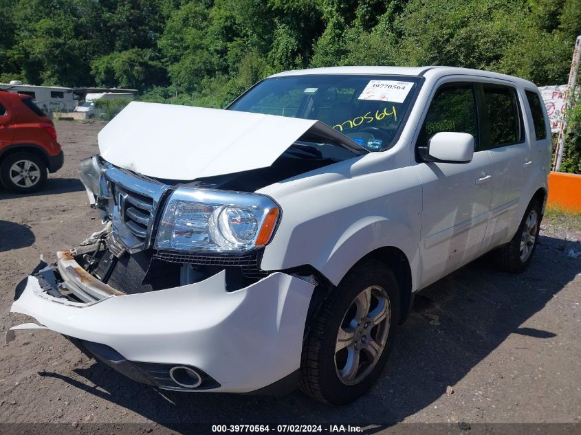 2013 Honda Pilot Exln VIN: 5FNYF4H70DB015809 Lot: 39770564