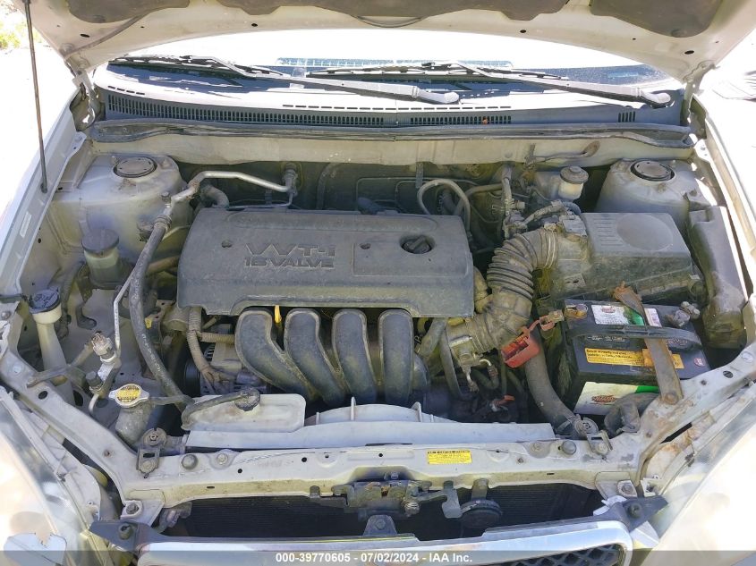 2005 Toyota Corolla Le VIN: 1NXBR30E35Z403414 Lot: 39770605