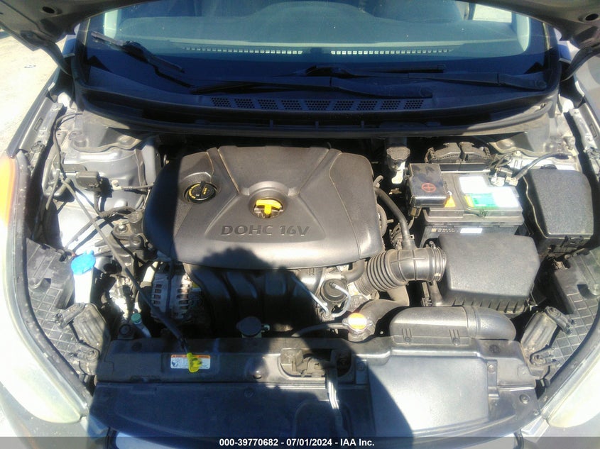 2012 Hyundai Elantra Gls VIN: 5NPDH4AE0CH081116 Lot: 39770682