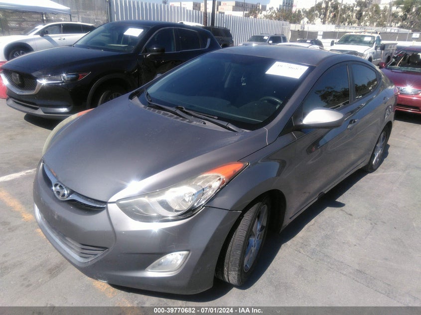 2012 Hyundai Elantra Gls VIN: 5NPDH4AE0CH081116 Lot: 39770682