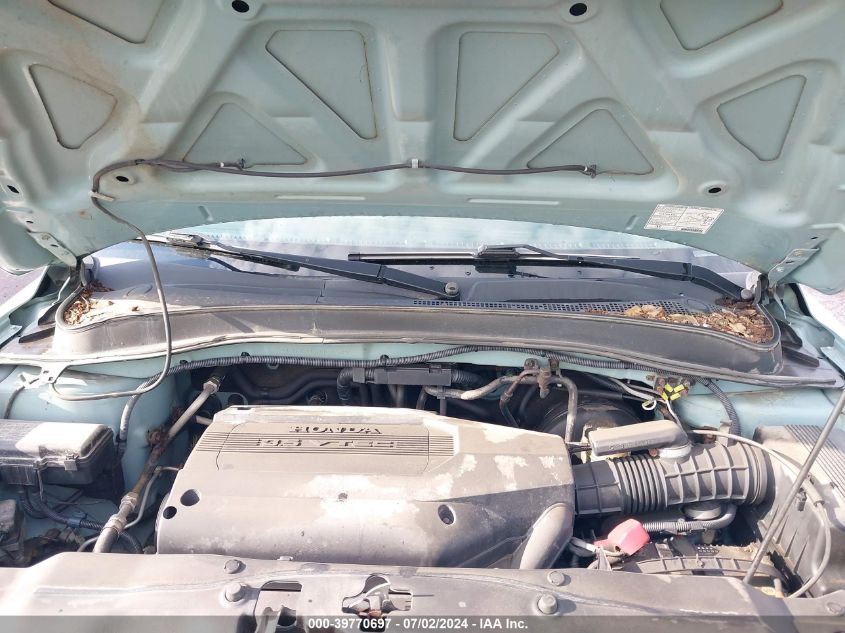 2003 Honda Pilot Ex VIN: 2HKYF18493H572626 Lot: 39770697