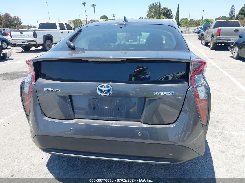 2018 Toyota Prius Two VIN: JTDKBRFU4J3072689 Lot: 39770698
