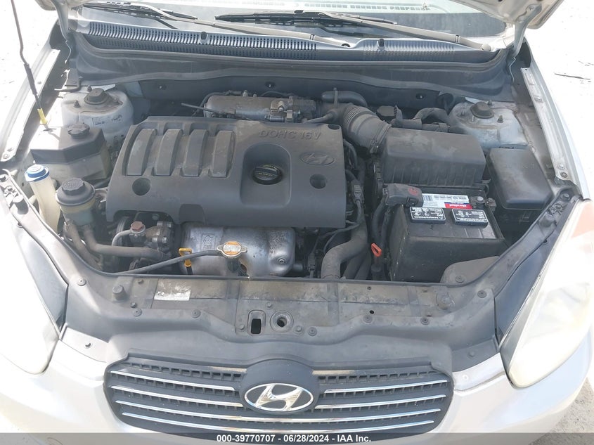 2009 Hyundai Accent Gls VIN: KMHCN46CX9U282348 Lot: 39770707