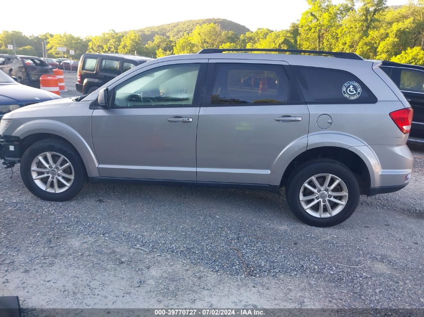 2017 Dodge Journey Sxt Awd VIN: 3C4PDDBG7HT512731 Lot: 39770727