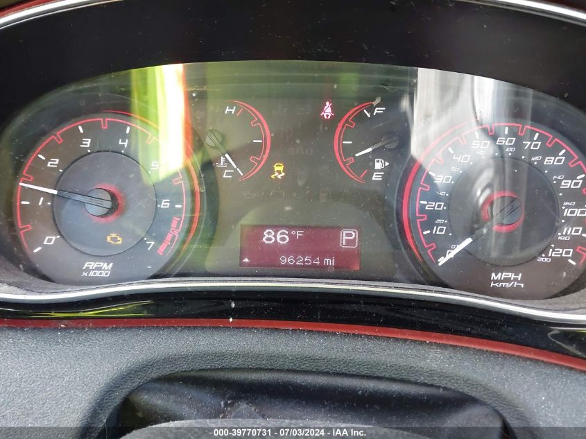 2015 Dodge Dart Sxt VIN: 1C3CDFBB7FD315211 Lot: 39770731