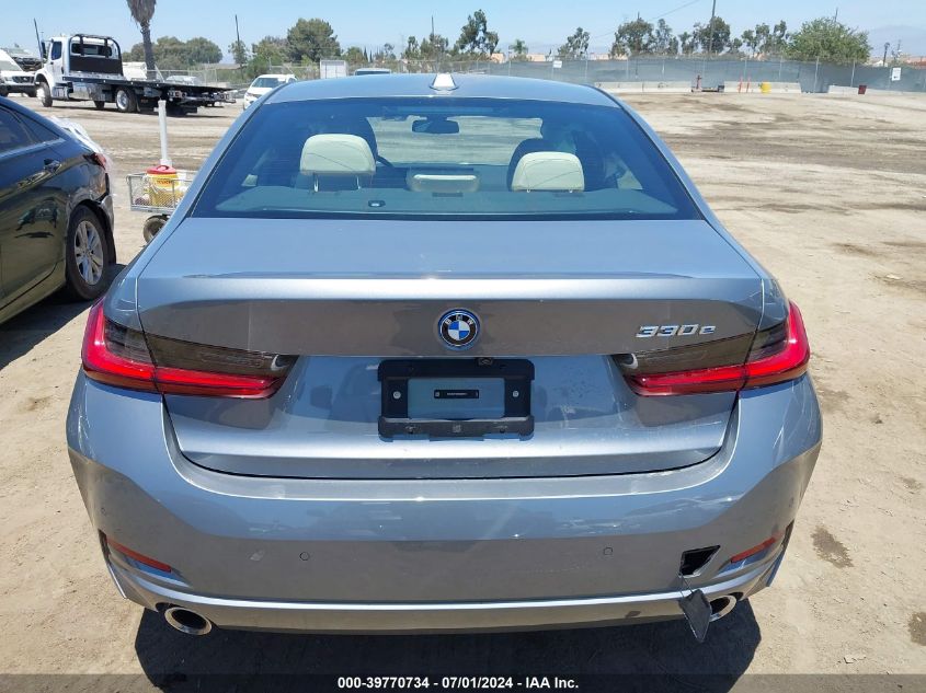 2024 BMW 3 Series 330E VIN: 3MW39FF02R8E30612 Lot: 39770734