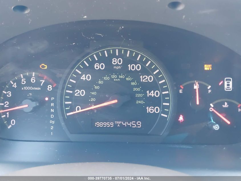 2005 Honda Accord 2.4 Ex VIN: 1HGCM567X5A096239 Lot: 39770735