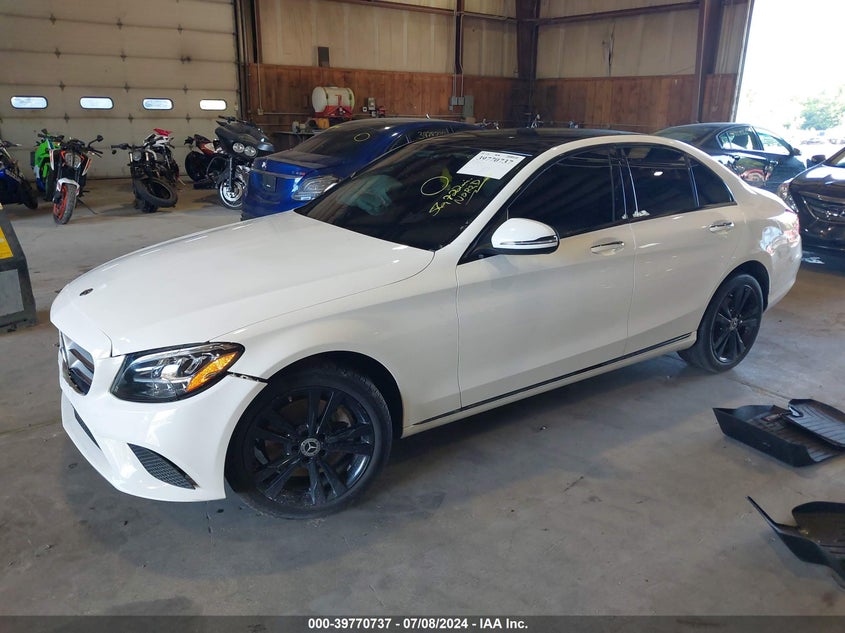 2021 MERCEDES-BENZ C 2.0L I4   N(VIN: W1KWF8EB2MR637075