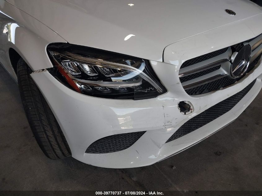 2021 Mercedes-Benz C 300 4Matic VIN: W1KWF8EB2MR637075 Lot: 39770737