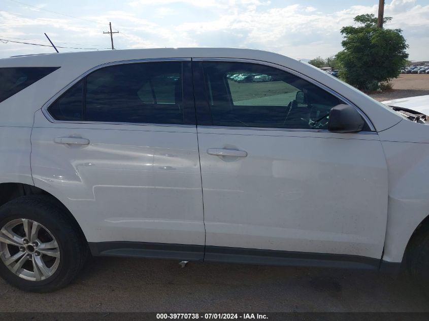 2015 Chevrolet Equinox Ls VIN: 2GNALAEK4F1137846 Lot: 39770738