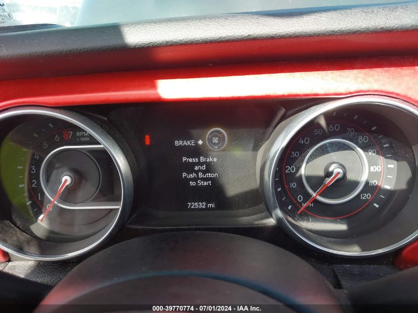 2018 JEEP WRANGLER UNLIMITED RUBICON - 1C4HJXFG2JW125898