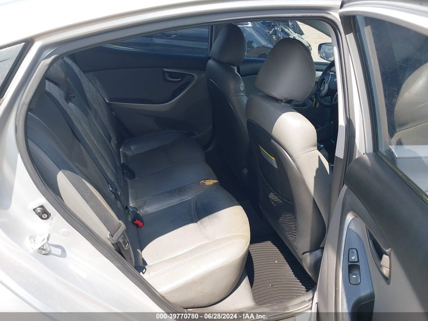 2012 Hyundai Elantra Limited (Ulsan Plant) VIN: KMHDH4AE1CU280340 Lot: 39770780