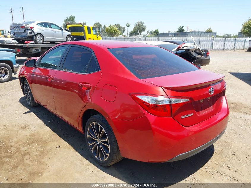 2015 Toyota Corolla L/Le/Le Pls/Prm/S/S Pls VIN: 5YFBURHE6FP248253 Lot: 39770803