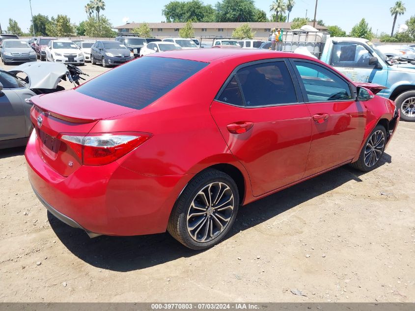 2015 Toyota Corolla L/Le/Le Pls/Prm/S/S Pls VIN: 5YFBURHE6FP248253 Lot: 39770803