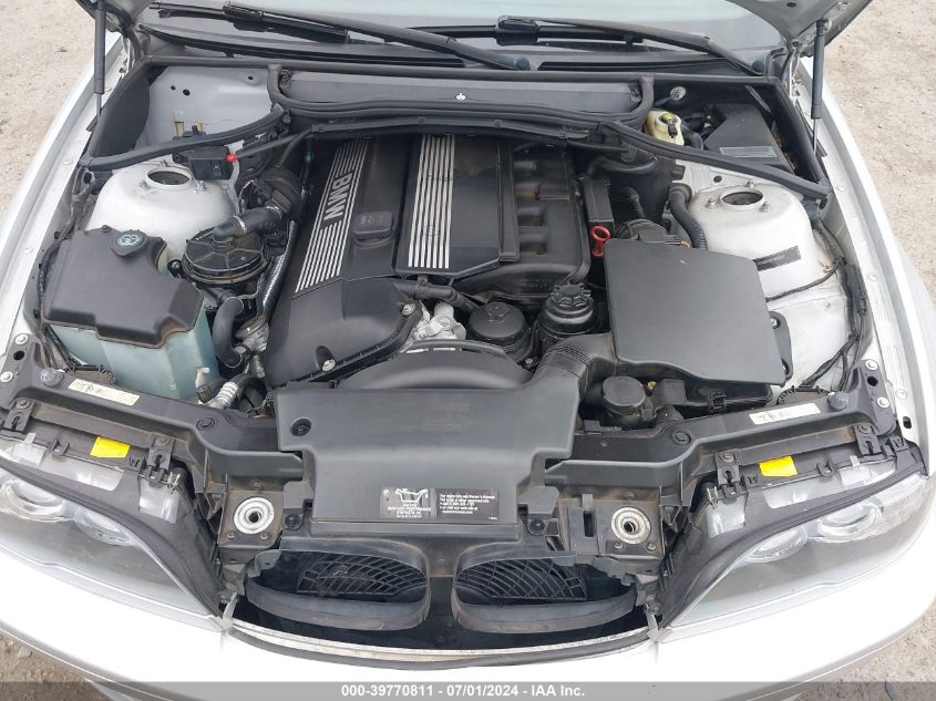 2004 BMW 330Ci VIN: WBABW53494PL43760 Lot: 39770811