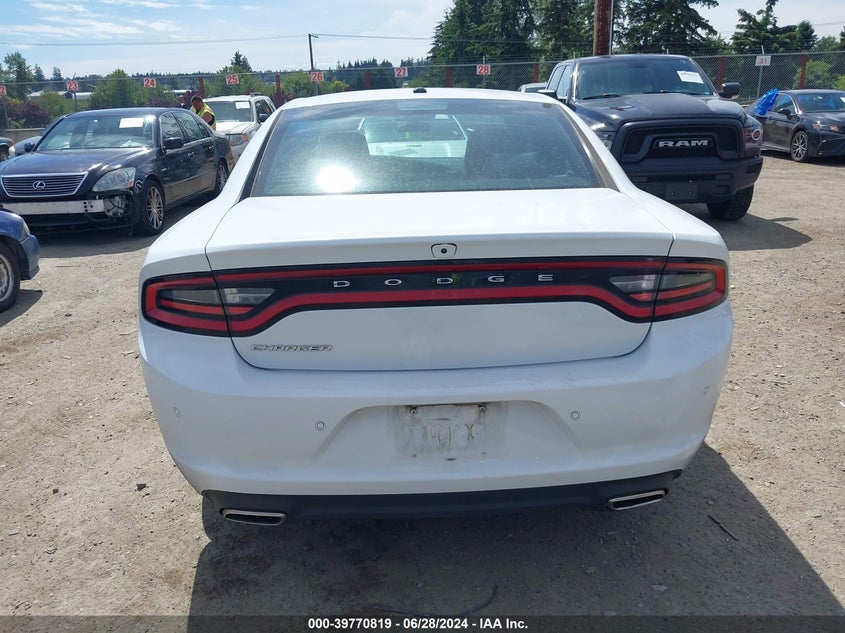 2022 Dodge Charger Sxt Rwd VIN: 2C3CDXBG6NH201767 Lot: 39770819