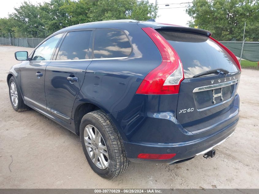 2015 Volvo Xc60 T5 Premier Plus VIN: YV440MDC4F2605288 Lot: 39770829