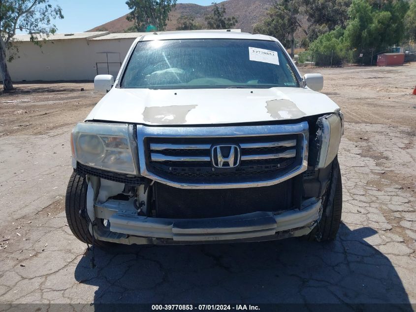 2014 Honda Pilot Touring VIN: 5FNYF3H92EB022323 Lot: 39770853