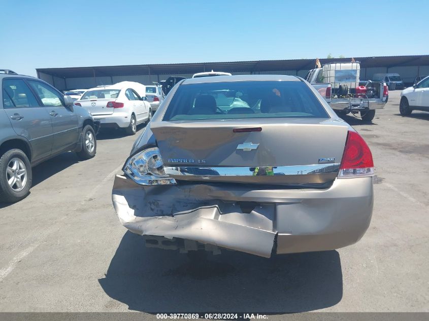 2007 Chevrolet Impala Ls VIN: 2G1WB55K979269182 Lot: 39770869
