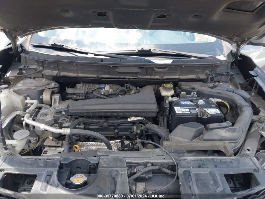 2016 Nissan Rogue Sv VIN: KNMAT2MT3GP632908 Lot: 39770880