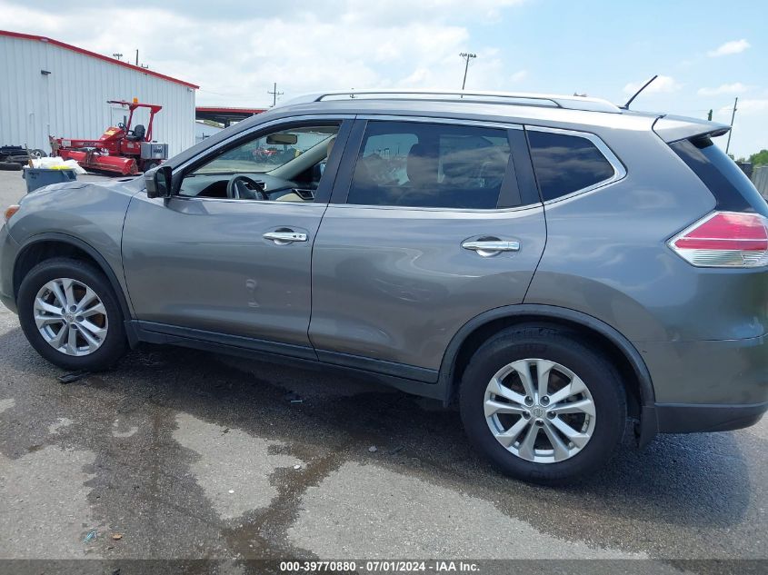 2016 Nissan Rogue Sv VIN: KNMAT2MT3GP632908 Lot: 39770880