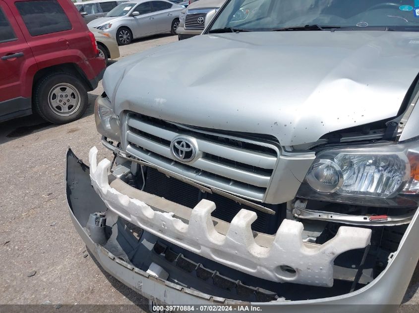 2007 Toyota Highlander Limited V6 VIN: JTEDP21A170140418 Lot: 39770884